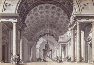 Décor de scène pour 